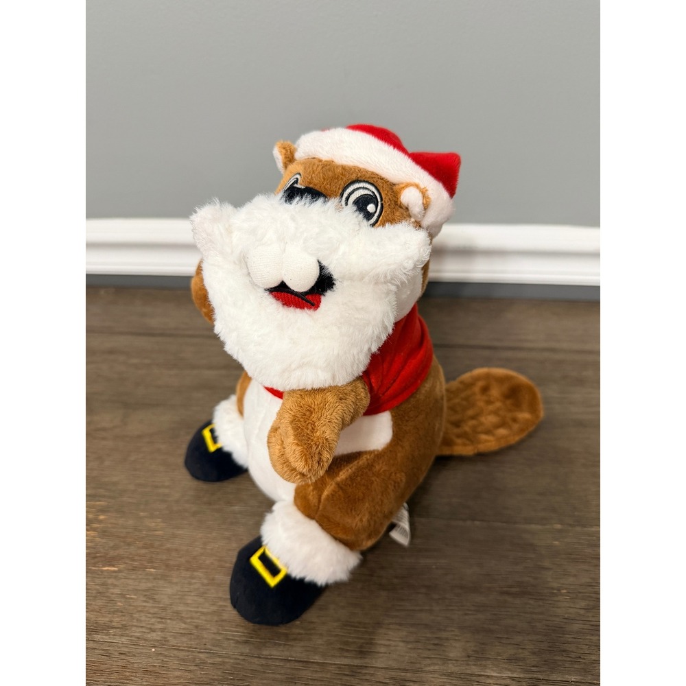 Buc-ees Beaver Santa Clause Plush‎